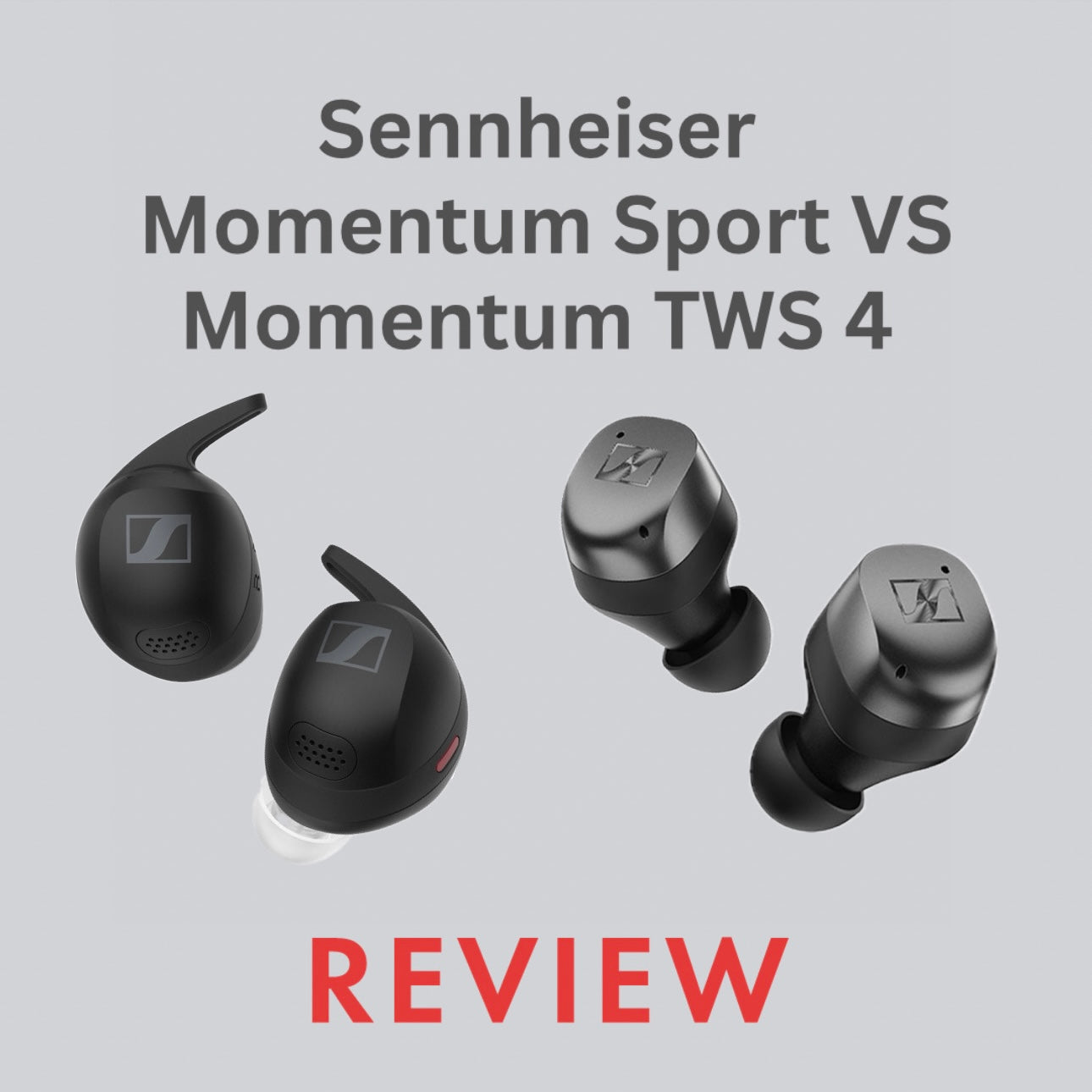 Sennheiser Momentum Sport vs Momentum TWS 4 - Comparison Review