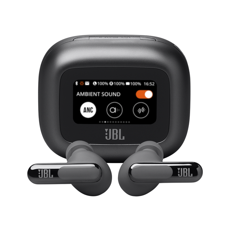 JBL Live Beam 3 wireless earbuds, immersive sound, ergonomic design, long battery life
