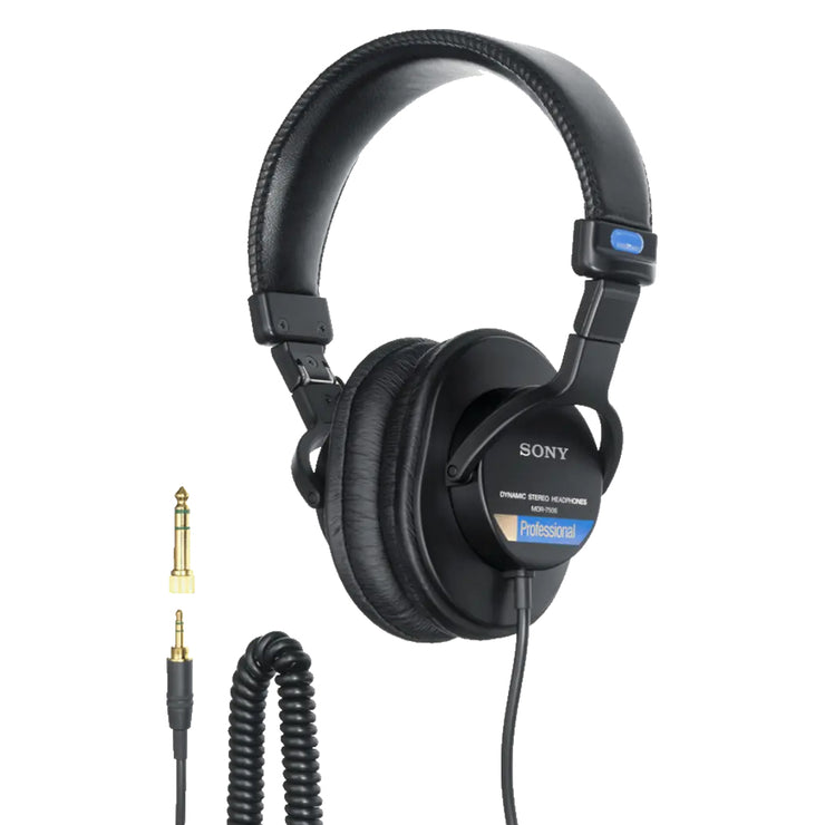 Sony MDR-7506, professional over-ear headphones with clear sound and noise isolation