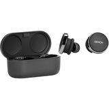 Angle - Shop Denon PerL Pro Wireless In-Ear Active Noise-Canceling Headphones Open Box - Black