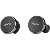 Front - Shop Denon PerL Pro Wireless In-Ear Active Noise-Canceling Headphones Open Box - Black
