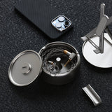 DD ddHiFi AS100 HiFi Earphone Metal Storage Case with Ashtray Design - Discontinued