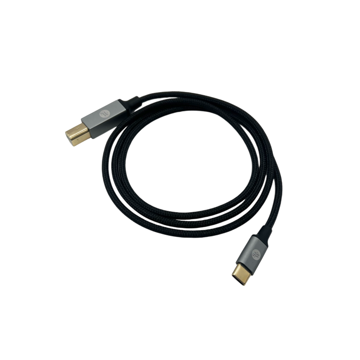 Strauss & Wagner SW-BCDC USB-B 2.0 to USB-C Data & Charging Cable