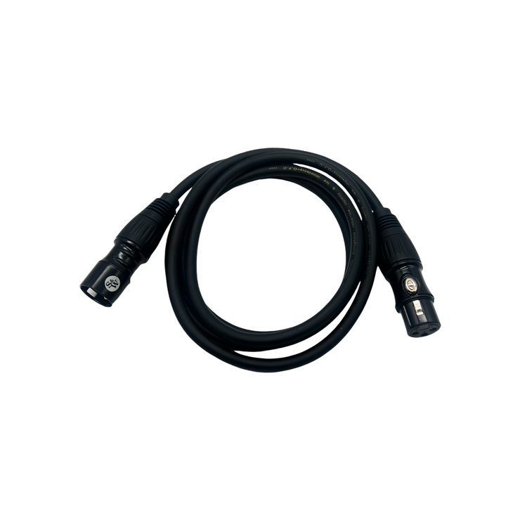 Strauss & Wagner Ruse 3-pin XLR Male to 3-pin XLR Female Microphone Cable