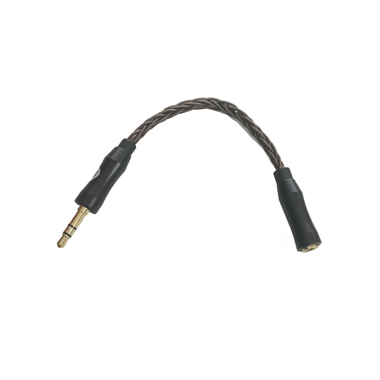 Strauss & Wagner SW-2535AC 2.5mm Female to 3.5mm Male 8-Core Copper Adapter