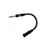 Strauss & Wagner SW-2544BC 8-Core Copper 2.5mm Female to 4.4mm Male Balanced Adapter (Open Box)