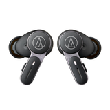 Back - Audio-Technica ATH-TWX7 Bluetooth earbuds with premium audio - Ash Black