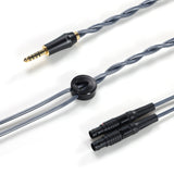 DD ddHiFi BC150B 4.4mm Balanced Silver Headphone Upgrade Cable