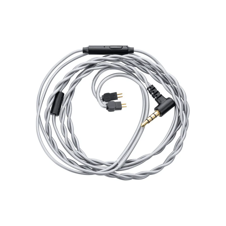 Cabo de atualização de monitor intra-auricular MoonDrop MC1 de 2 pinos com microfone 
