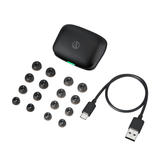 Cable - Shop Audio-Technica ATH-TWX7 earbuds with advanced noise canceling - Ash Black