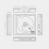 MoonDrop DiscDream Portable CD Player - Discontinued