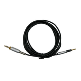Strauss & Wagner Aden 2.5mm Twist Lock to 3.5mm Nylon Braided Headphone Cable for Pioneer HDJ-500/HDJ-700/HDJ-1500
