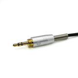 Strauss & Wagner Aden 2.5mm Twist Lock to 3.5mm Nylon Braided Headphone Cable for Pioneer HDJ-500/HDJ-700/HDJ-1500