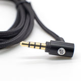 Strauss & Wagner Davao 8-pin to L-Shape 3.5mm Nylon Braided Headphone Cable for SteelSeries Arctis 3/5/7/Pro Gaming Headset