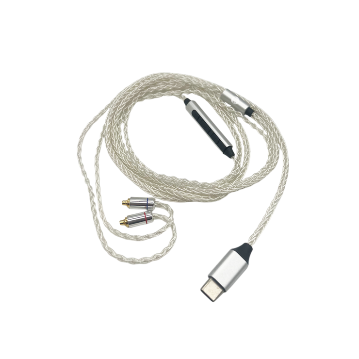 Strauss & Wagner Bergen MMCX to USB-C Cable for Sennheiser In-Ear Monitors