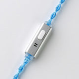 BGVP 5N Blue 4 Core OCC+Silver Hybrid HiFi Earphone Upgrade Cable (Open Box)