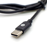 Strauss & Wagner Lommel 2.5mm to Type-C Nylon Braided Headphone Cable With Microphone for BOSE QC25/QC35/700/OE2