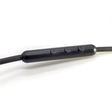Strauss & Wagner Agadir 2.5mm to L-Shape 3.5mm Coiled Headphone Cable With Microphone for BOSE QC25/QC35, JBL J55/J88