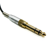Strauss & Wagner Busan 2.5mm to 3.5mm Nylon Braided Headphone Cable with 6.35mm Adapter for Bose QC15/QC25/QC35