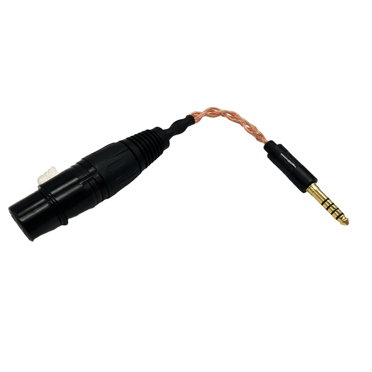 Strauss & Wagner Cieza Braided Copper 4-pin XLR Female to 4.4mm Male Adapter Cable