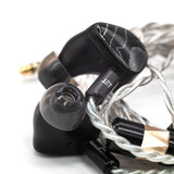Strauss & Wagner ComforTone Semi-Transparent Black Silicone Eartips