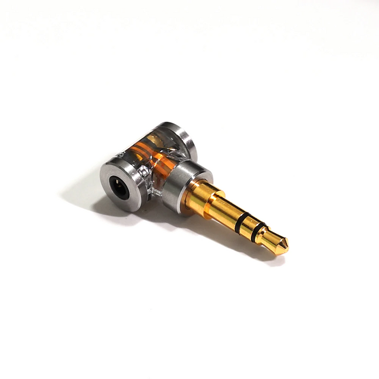 DD ddHiFi DJ35A 2.5mm Balanced Female to 3.5mm Male Headphone Jack Adapter (Open Box) - Discontinued