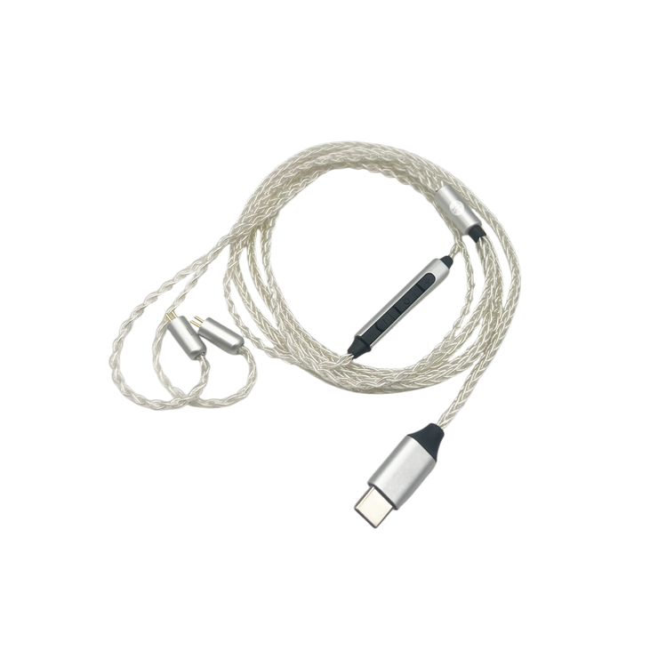 Strauss & Wagner Delft 2-pin to USB-C In-Ear Monitor Cable