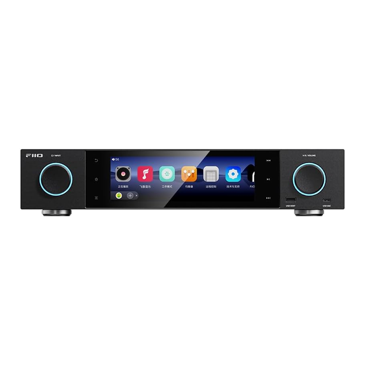 Front Black - FiiO S15 Hi-Res DAC And Bluetooth Receiver