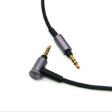Strauss & Wagner Flen 3.5mm to L-Shape 3.5mm Headphone Cable With Microphone for Sony WH-1000XM2/XM3XM4/XM5/XM6/WH-H900N/WH-H800