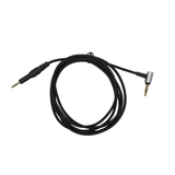 Strauss & Wagner Herat 2.5mm Twist Lock to L-Shape 3.5mm Nylon Braided Upgrade Cable for Audio-Technica ATH-M40x/M50x/M60x/M70x