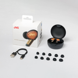 JVC WOOD Masterpiece True Wireless Active Noise Cancelling Earbuds