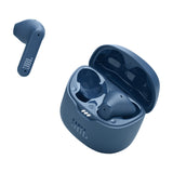 Case side- JBL Tune Flex True Wireless Active Noise Cancelling Earbuds on Audio46 - Blue