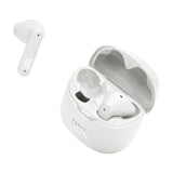 Case side - JBL Tune Flex True Wireless Active Noise Cancelling Earbuds on Audio46 - White