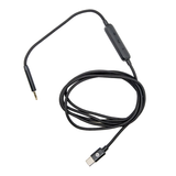 Strauss & Wagner Lommel 2.5mm to Type-C Nylon Braided Headphone Cable With Microphone for BOSE QC25/QC35/700/OE2