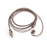 DD ddHiFi M130B (Coffee Cable) USB-C Cable with Microphone