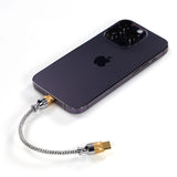 DD ddHiFi MFi07S Lightning to USB-C OTG HiFi Audiophile USB Cable
