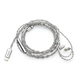 Cabo de atualização para fone de ouvido intra-auricular MoonDrop Free DSP USB-C 
