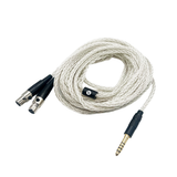 Strauss & Wagner Porto Mini-XLR 4.4mm Balanced 8-core OFC Silver Headphone Cable (Open Box)