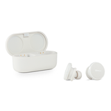 Angle - Best Denon PerL Pro Wireless Acitve Noise Cancelling Earbuds on Audio46 - White