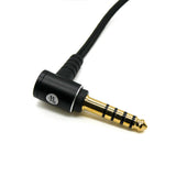 Strauss & Wagner Praia 2.5mm to L-Shape 4.4mm Balanced Nylon Braided Headphone Cable for Bose QC45/QC35 I II/NC700/OE2