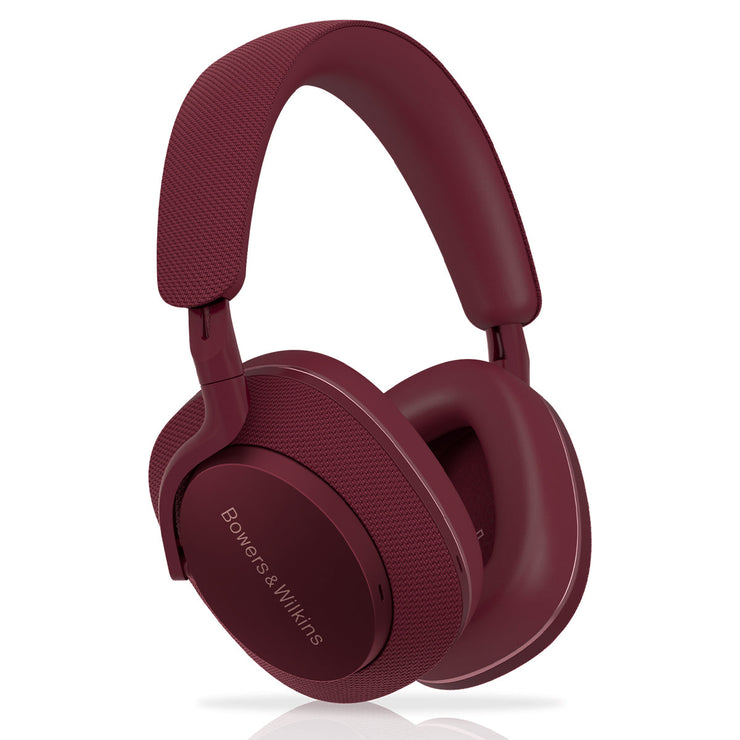 Angle - Shop Bowers & Wilkins Px7 S2e Over-Ear Active Noise-Canceling Headphones Open Box - Ruby Red