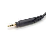 Cable de repuesto de nailon de 3,5 mm Strauss & Wagner Meknes con adaptador de 6,35 mm para auriculares SHURE SRH840 SRH940 SRH440 SRH750DJ