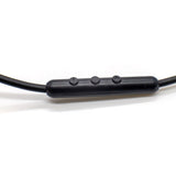Strauss & Wagner Dakar 3.5mm to L-Shape 3.5mm Coiled Headphone Cable With Microphone for SONY WH-1000XM3/XM4/XM5/XM6, Skullcandy Crusher/HESH 2.0, Philips SHP9500/9600