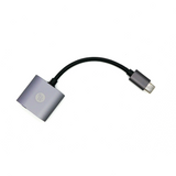Strauss & Wagner Varna USB-C Male to 3.5mm and USB-C Female Fast Charging 2-in-1 Adapter