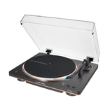 Audio-Technica AT-LP70XBT turntable, premium Bluetooth connectivity, vinyl records playback, wireless audio