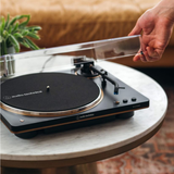 Audio-Technica AT-LP70XBT turntable, sleek Bluetooth technology, premium sound, effortless wireless listening