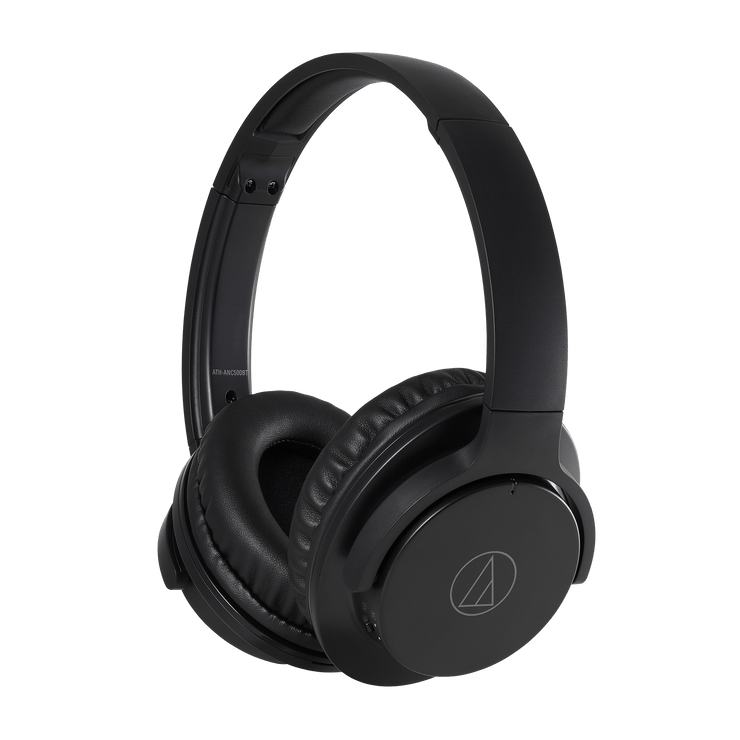 Audio-Technica ATH-ANC500BT wireless noise-cancelling headphones, comfortable fit, clear audio