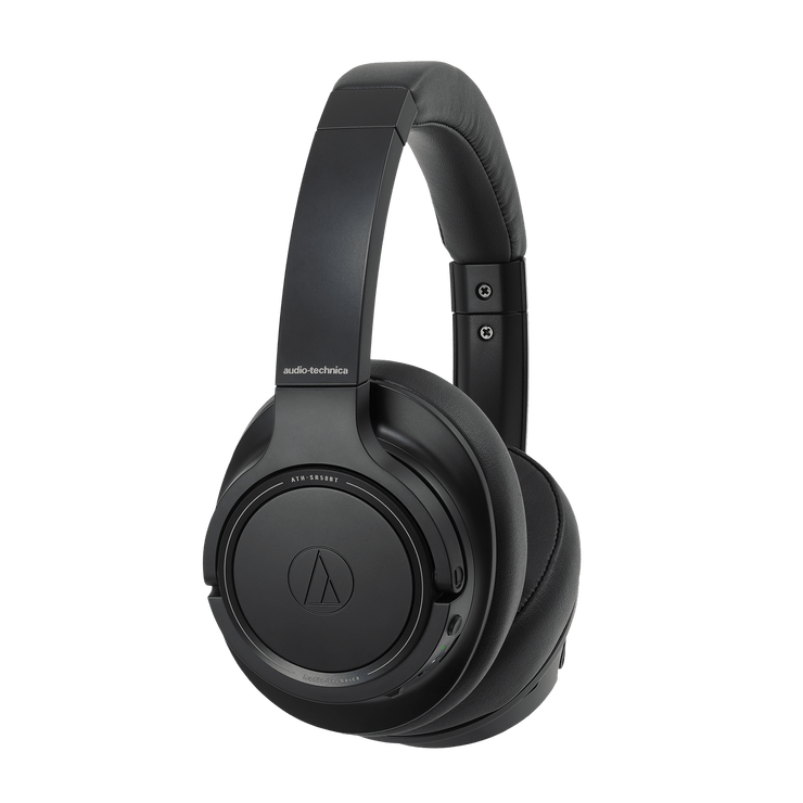 Audio-Technica ATH-SR50BT wireless noise-cancelling headphones, premium sound, long-lasting comfort