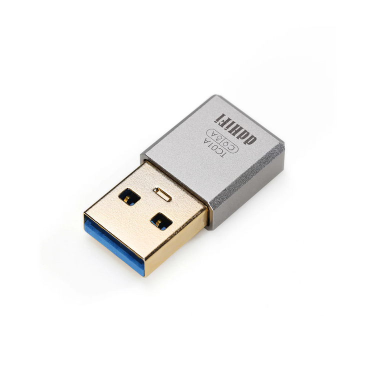 DD ddHiFi TC01A USB-C Fêmea para USB-A Macho Plugue de Conversão de Dados