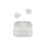 Angle - Shop Denon PerL True Wireless Noise-Canceling Earbud headphones on Audio46 - White